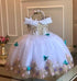 Once Upon A Time Dress Dresses Little Palace Store 3M White